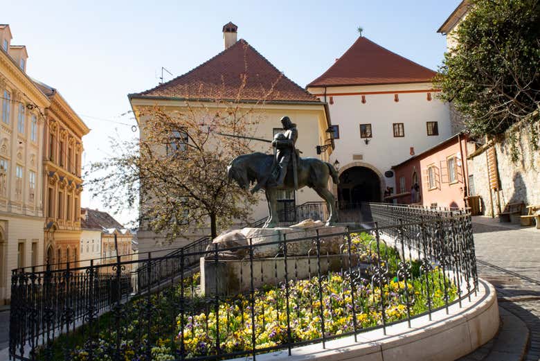 Via Radićeva e la Porta di Pietra