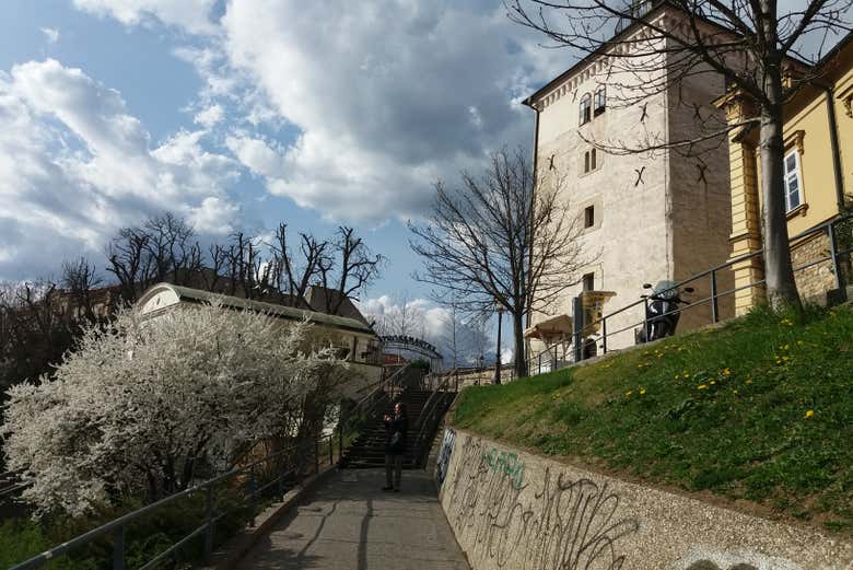 A famosa torre Lotrščak