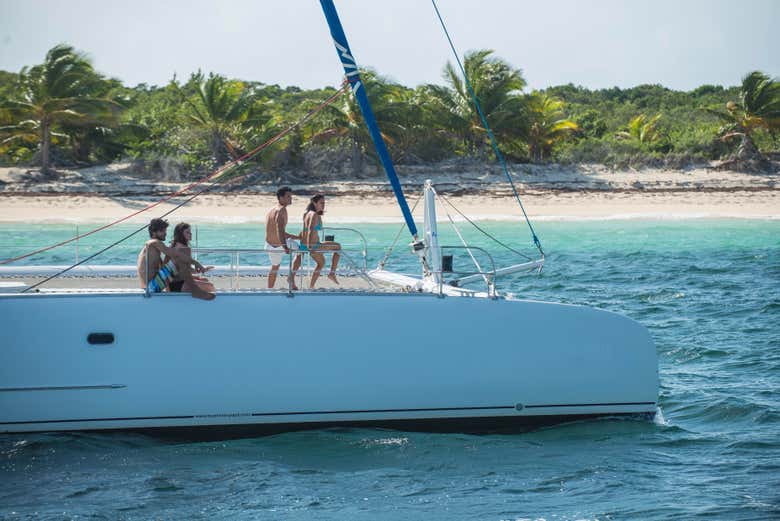 Listos para saltar a las aguas cristalinas de Cayo Coco