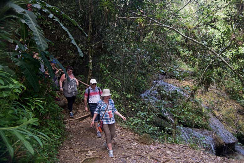 Disfrutando en familia del Parque Guanayara