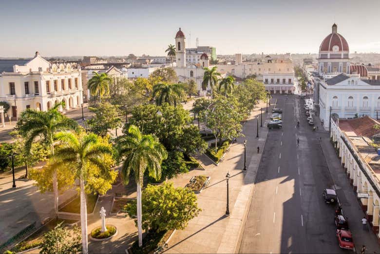 Panoramica del parco José Martí