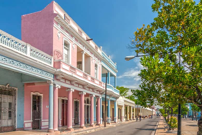Colonial architecture along the Paseo del Prado