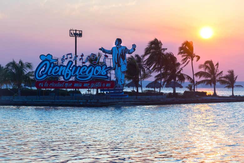 Puesta de sol en Cienfuegos