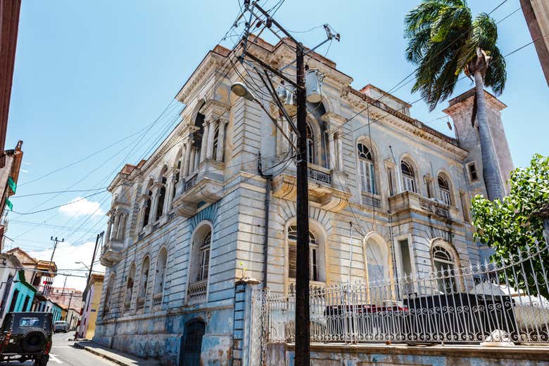 Typical architecture in Santiago de Cuba