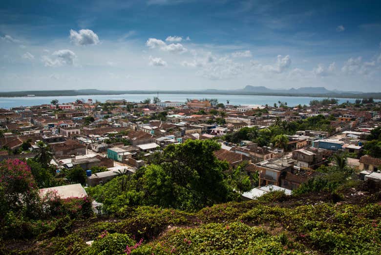 Gibara desde las alturas