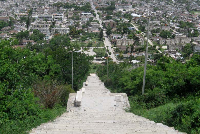 The hill's steps