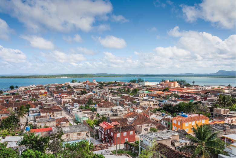 Vista aérea de Gibara
