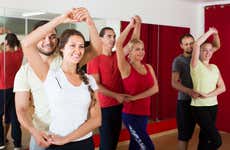 Clase de baile en La Habana