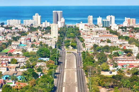 Free tour por La Habana moderna