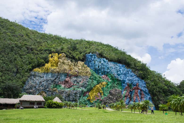Murale della Preistoria della Valle di Viñales