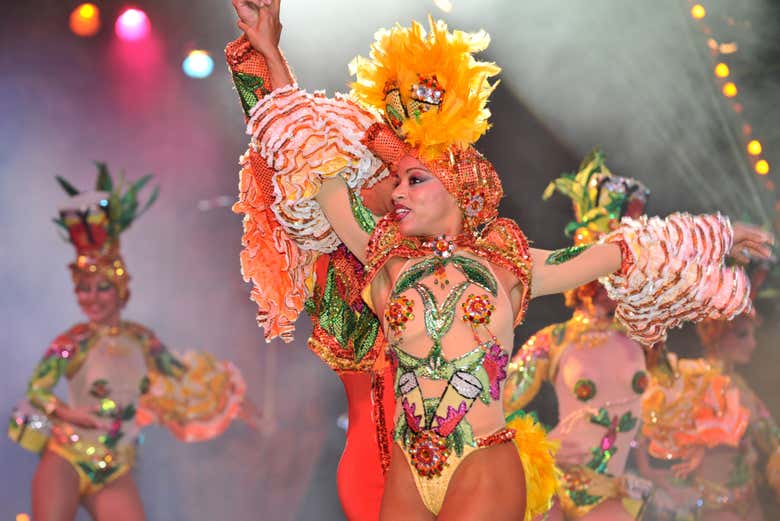 Caribbean rhythms at Cabaret Tropicana