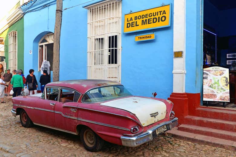 Bar La Bodeguita del medio en La Habana