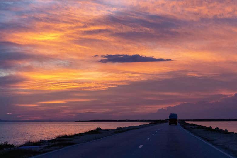 La strada Pedraplén