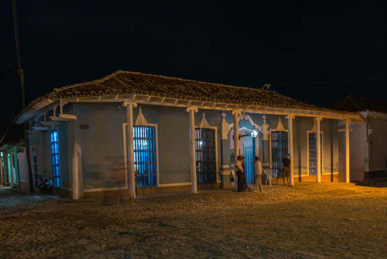 Una tradicional casa en Trinidad