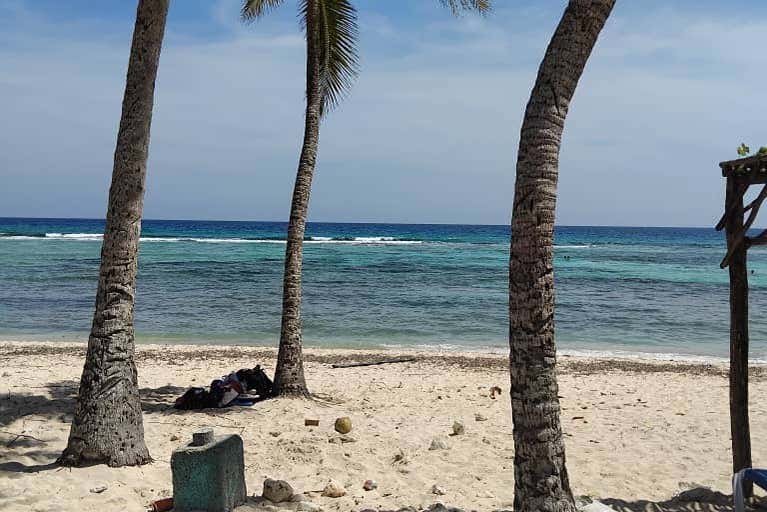 Bahía de Cochinos, junto al parque