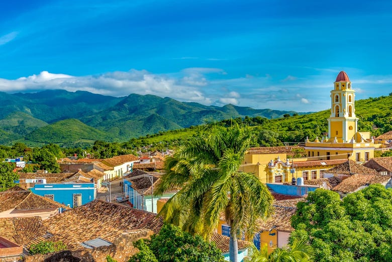 Panoramic view of Trinidad