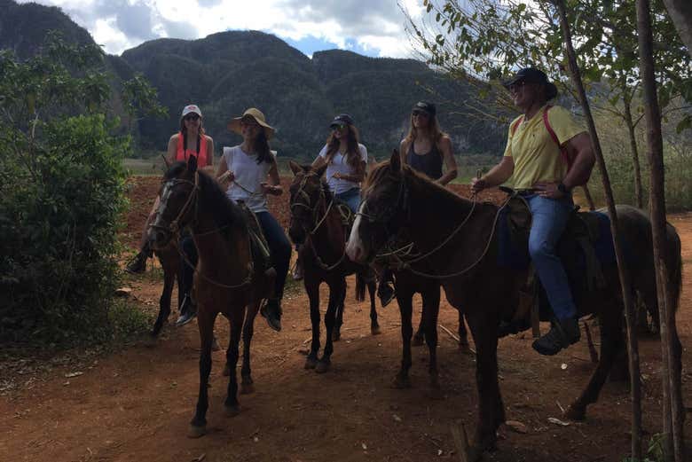 Balade à cheval dans la Vallée de Viñales