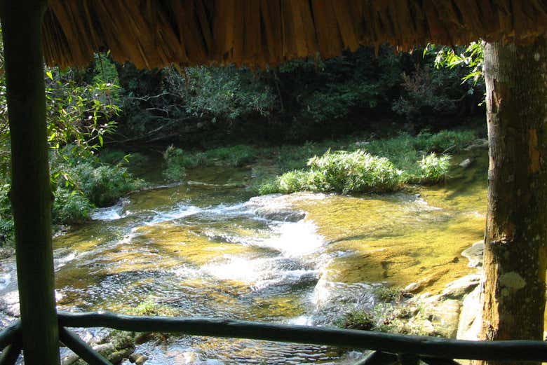 The idyllic river San Juan