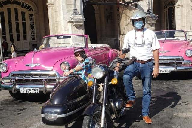Sidecar tour of Havana