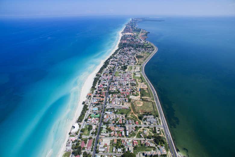 Vista aérea de Varadero
