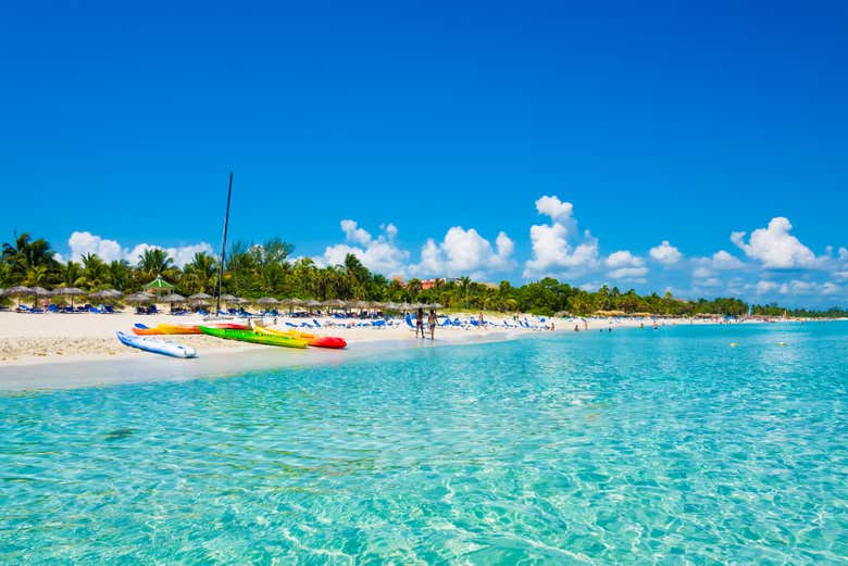 Aguas cristalinas en Varadero
