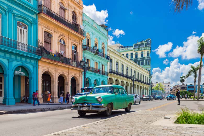 Recorriendo las calles de La Habana