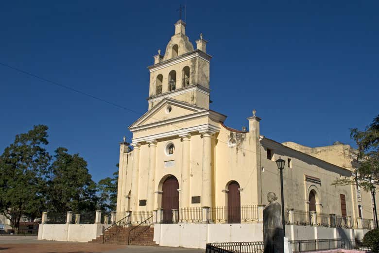 Panoramic view of the church of Nuestra Señora del Carmen