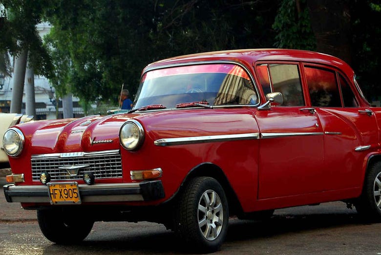 Auto classica cubana