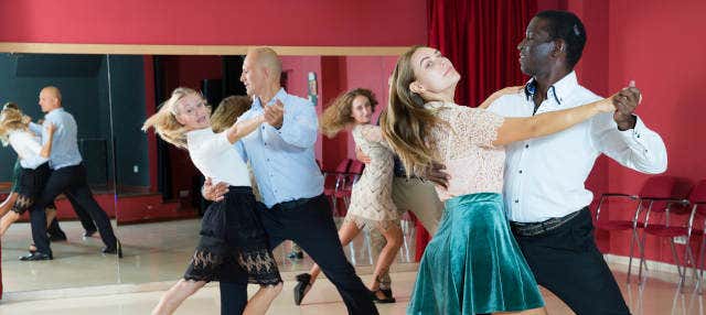 Clase de baile en Trinidad
