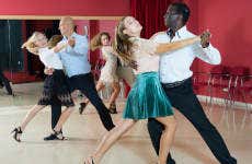 Clase de baile en Trinidad