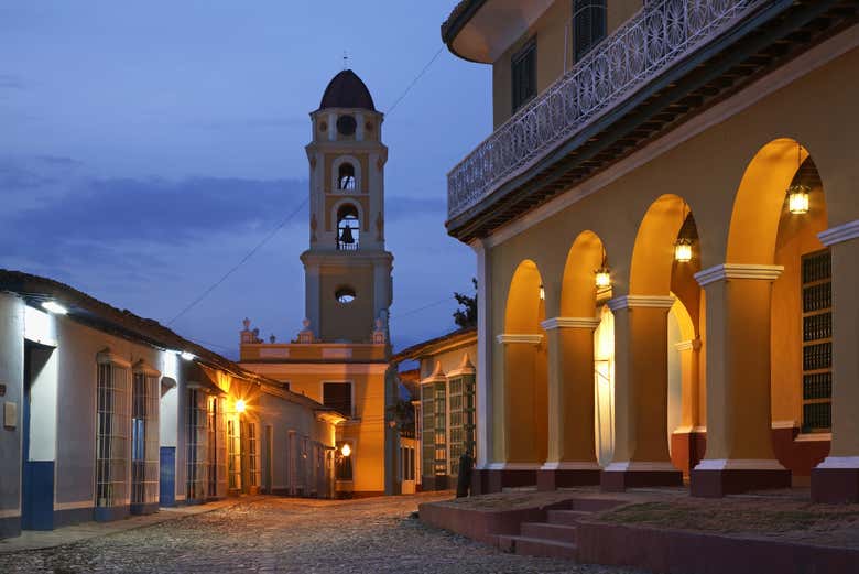 Evening in downtown Trinidad