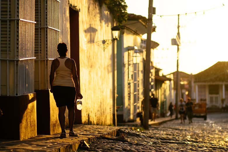 Trinidad al tramonto