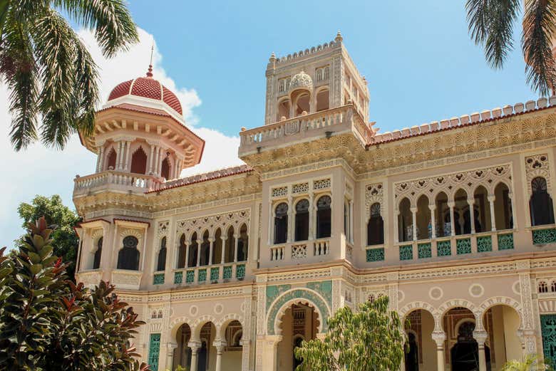 Palacio del Valle con influencias moriscas, venecianas y góticas