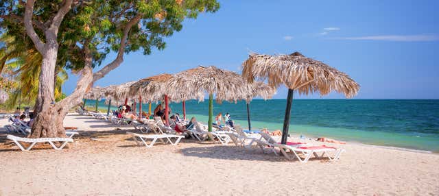 Transfert à Playa Ancón en voiture d'époque