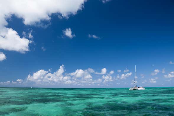 Escursione a Cayo Blanco in catamarano