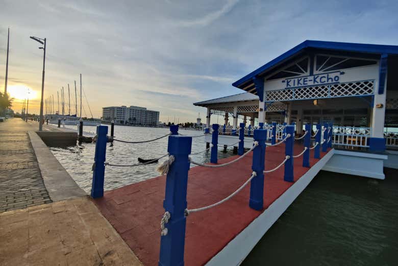 Enjoy a meal at the Kike-Kcho restaurant