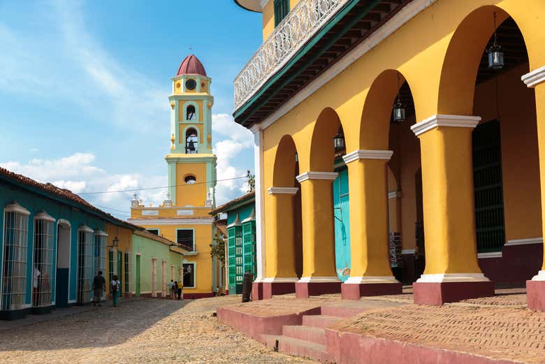 Bâtiments colorés de Trinidad