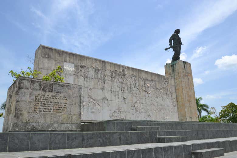 Une statue du Che Guevara