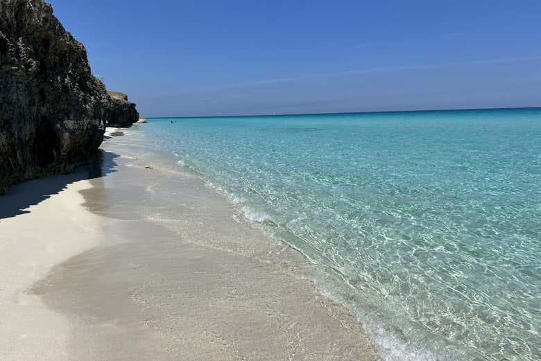 Eaux cristallines de la plage