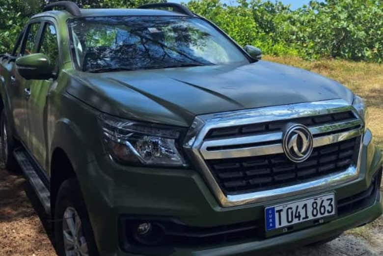 Véhicule de la visite