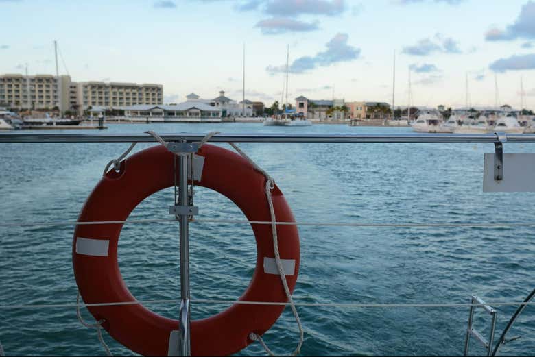 Enjoy views of the city