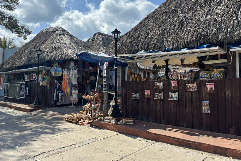 Una tienda en una calle de Varadero