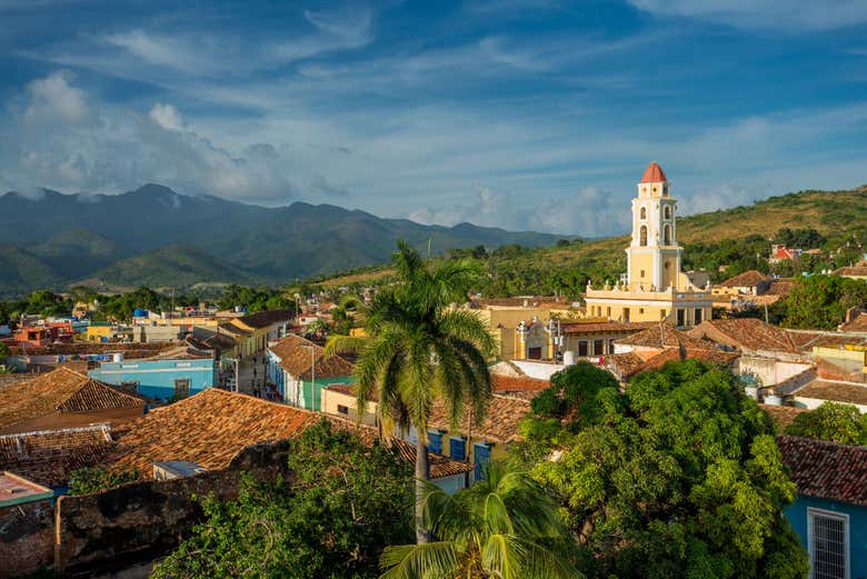 Ciudad de Trinidad desde las alturas