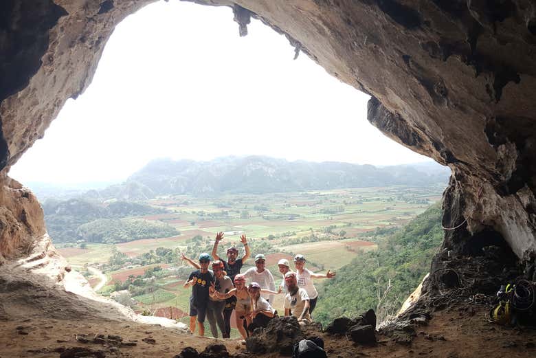 Una foto en grupo para el recuerdo