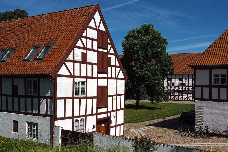 Arquitectura típica de Aalborg
