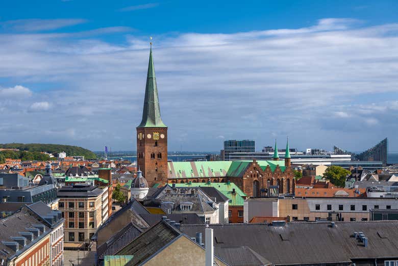 Panorámica de Aarhus