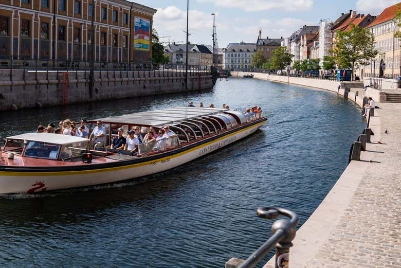 Enjoy a boat ride along the canals