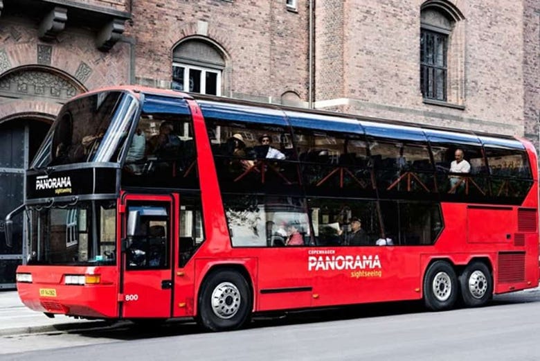 Autobús panorámico de Copenhague