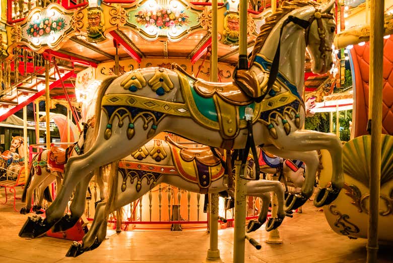 A beautiful carousel