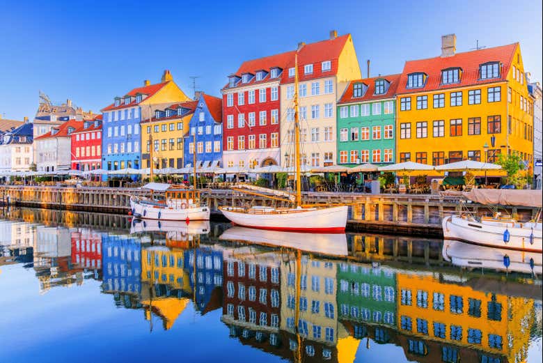 Le casette colorate di Copenaghen